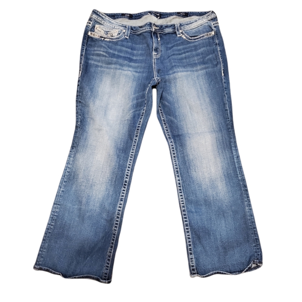 Vigoss plus size 24 L33 Jeans Dublin Slim Boot